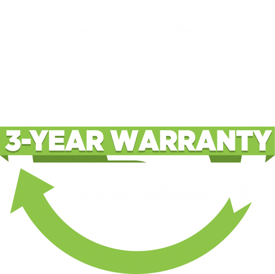 Reconditioned transformer quality backed by a 3-Year Warranty.